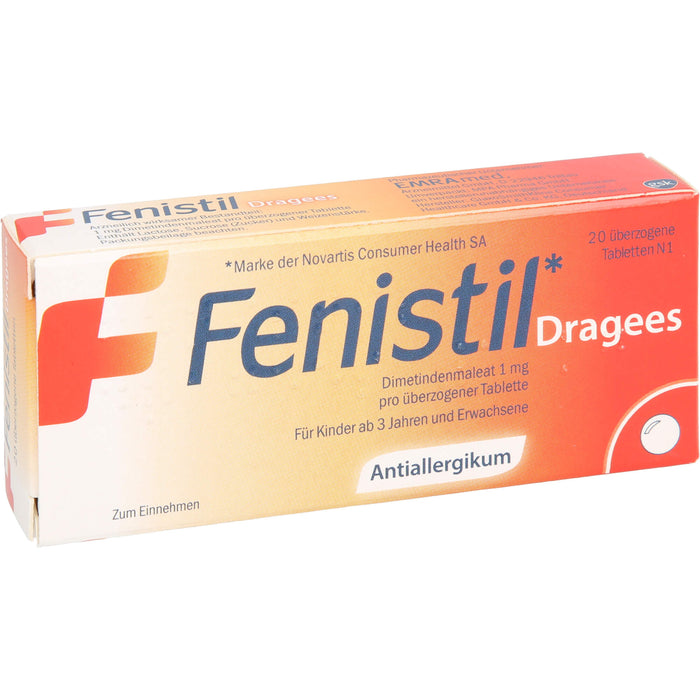 Fenistil Emra Dragees, 20 St. Tabletten