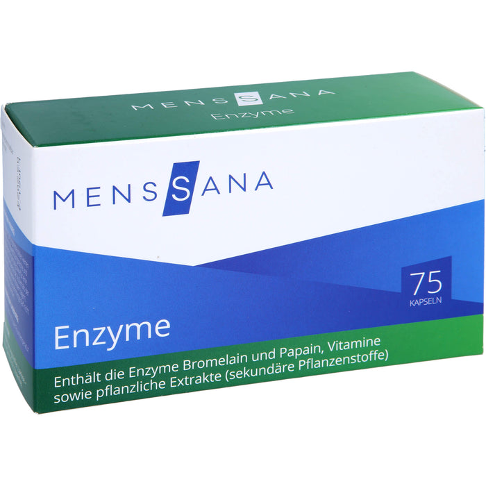 MensSana Enzyme Kapseln, 75 pcs. Capsules