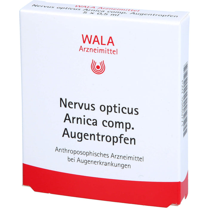 WALA Nervus opticus Arnica comp. Augentropfen, 5 St. Lösung