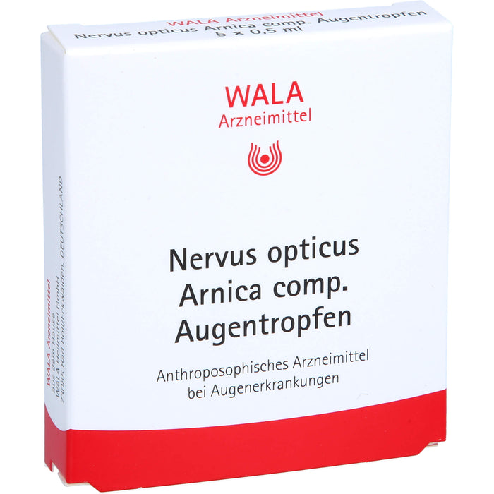 WALA Nervus opticus Arnica comp. Augentropfen, 5 pc Solution