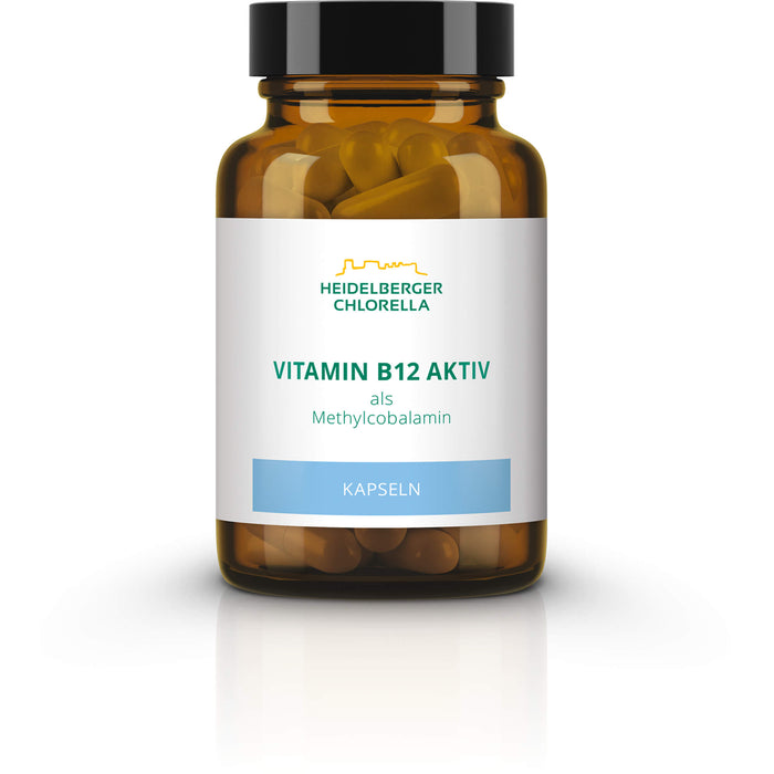 Heidelberger Chlorella Vitamin B12 aktiv Kapseln, 60 St. Kapseln