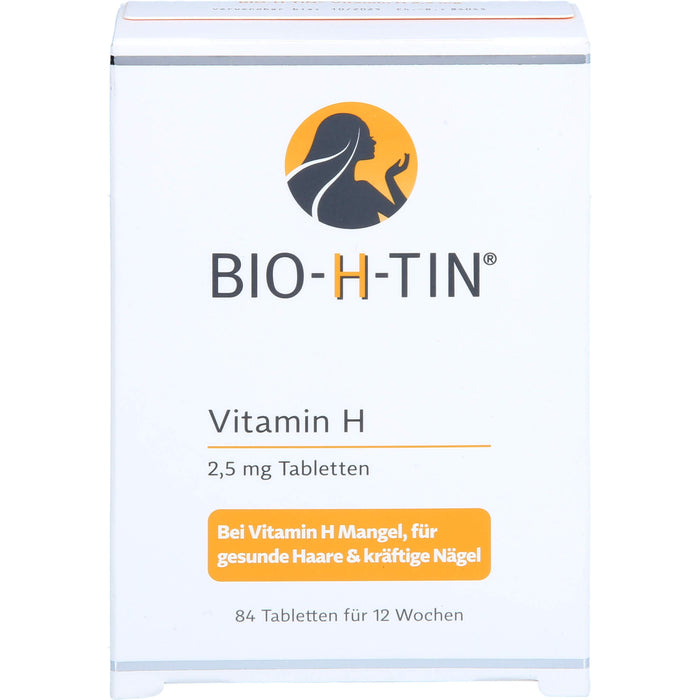 BIO-H-TIN Vitamin H 2,5 mg Tabletten, 84.0 St. Tabletten