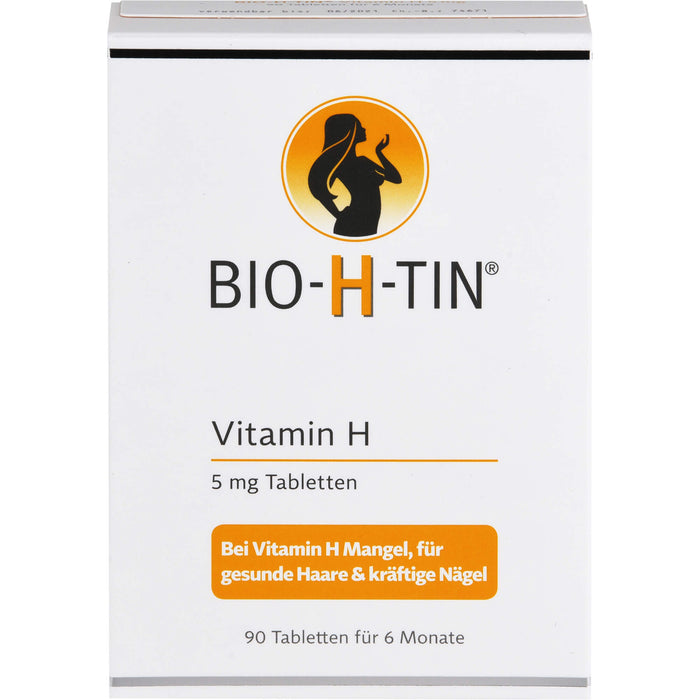 BIO-H-TIN Vitamin H 5 mg Tabletten, 90.0 St. Tabletten