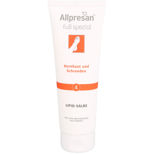 Allpresan Fuß spezial Lipid-Salbe Nr. 4 Hornhaut und Schrunden, 125 ml Salbe