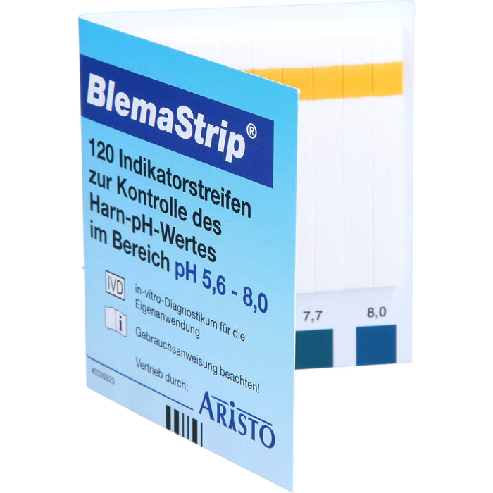 BLEMASTRIP PH 5,6-8,0, 120 pc Bandelettes réactives