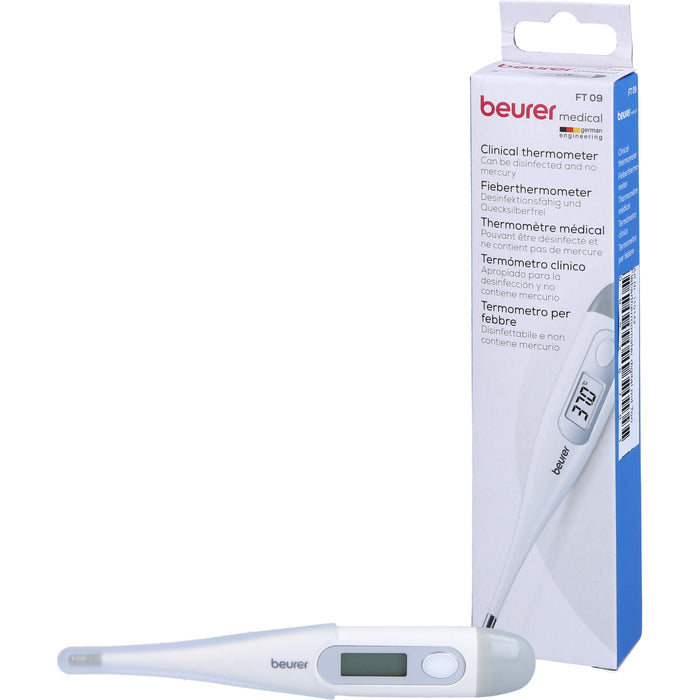 Fieberthermometer digital mit Ton wasserdicht, 1 pcs. clinical thermometer