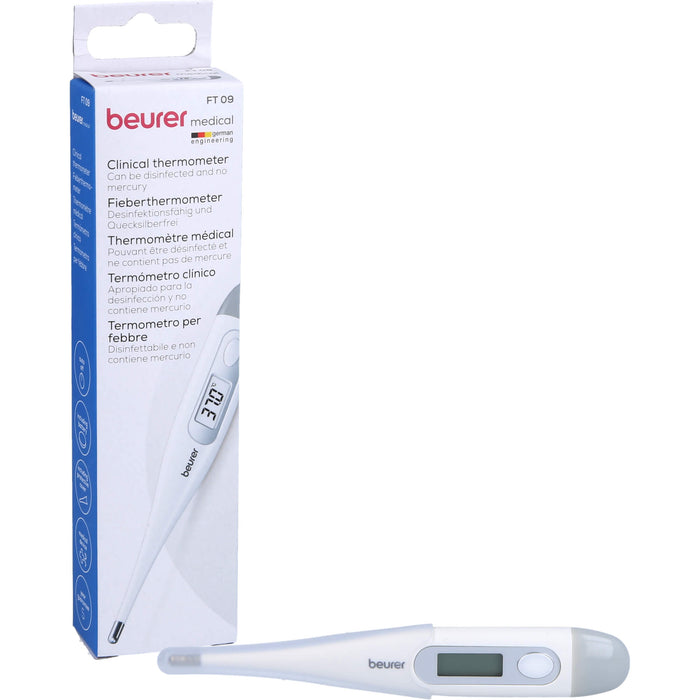 Fieberthermometer digital mit Ton wasserdicht, 1 pcs. clinical thermometer