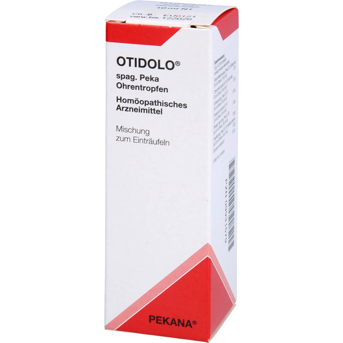 OTIDOLO spag. Peka Ohrentropfen, 10 ml Solution