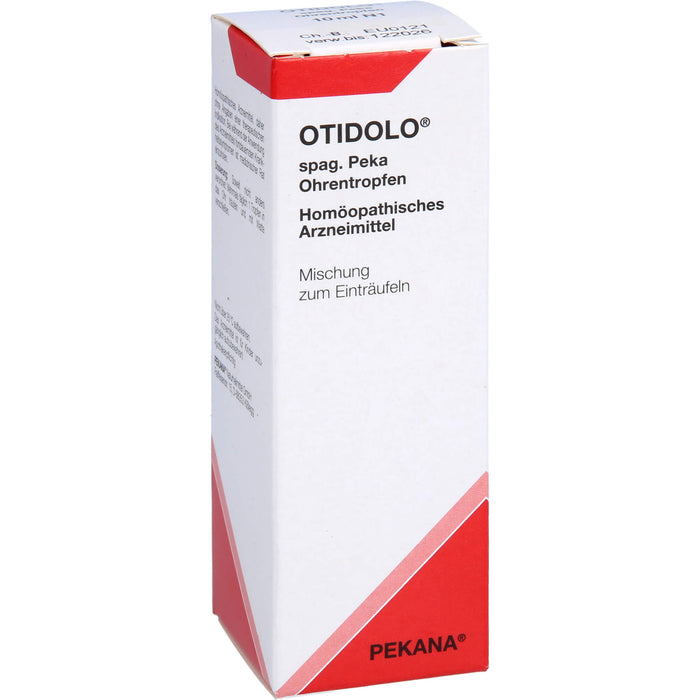 OTIDOLO spag. Peka Ohrentropfen, 10 ml Solution