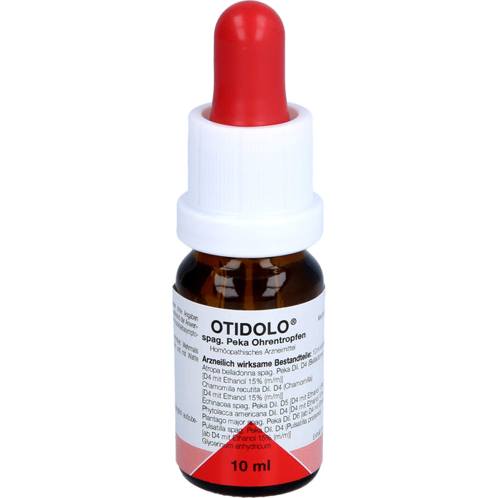 OTIDOLO spag. Peka Ohrentropfen, 10 ml Solution