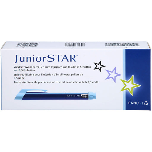 JuniorStar blau Injektionsgerät, 1 St 