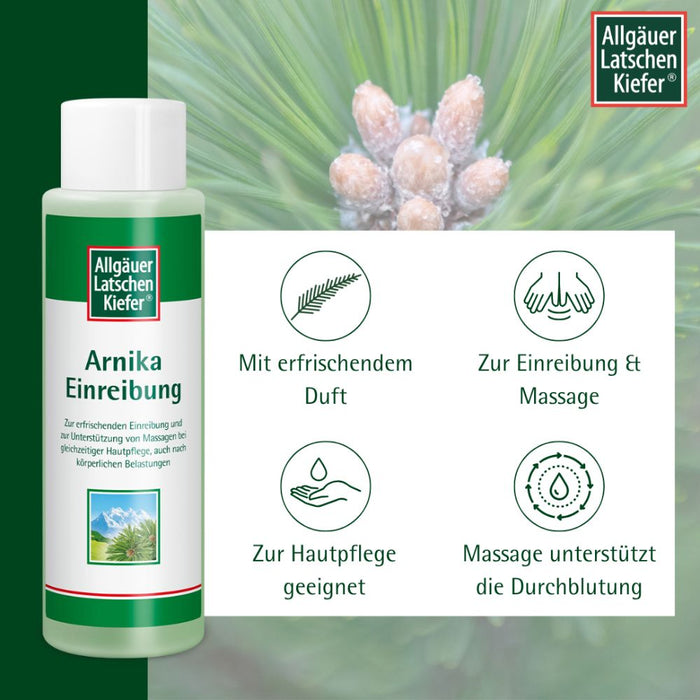 Allgäuer Latschenkiefer Arnika Einreibung, 250 ml Baume
