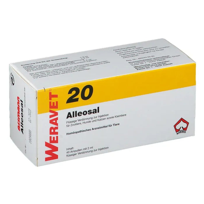 WERAVET 20 Alleosal vet Ampullen, 80 ml Solution