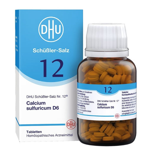 DHU Schüßler-Salz Nr. 12 Calcium sulfuricum D6, 420 St. Tabletten