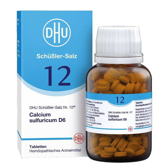 DHU Schüßler-Salz Nr. 12 Calcium sulfuricum D6, 420 St. Tabletten