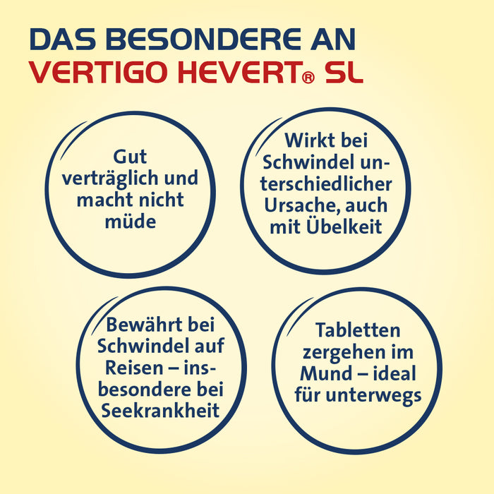 Vertigo Hevert SL, 260 pcs. Tablets