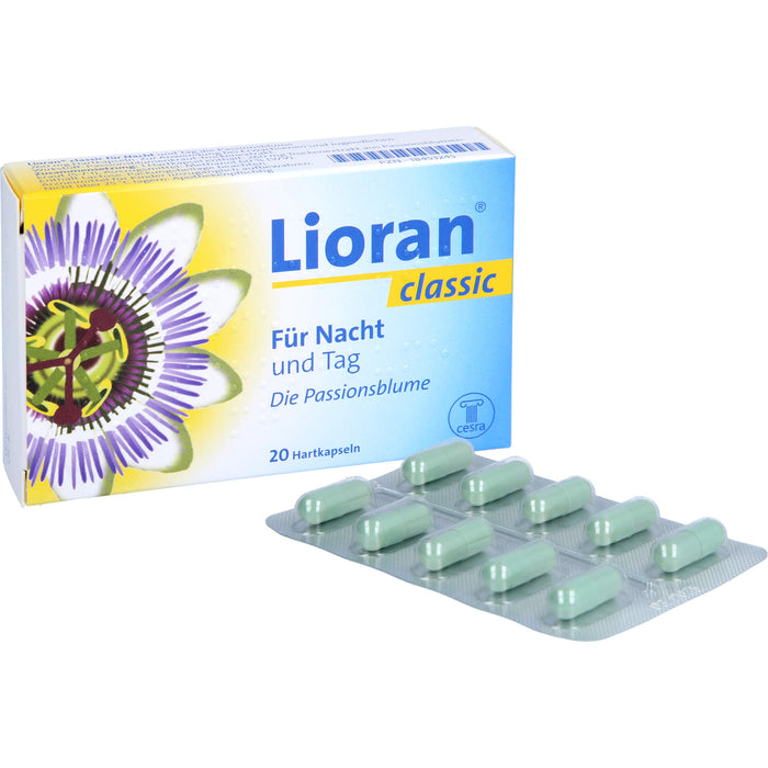 Lioran classic für Nacht und Tag die Passionsblume, 260 mg Hartkapseln, 20 St HKP
