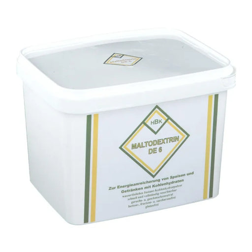 HBK Maltodextrin DE 6 Instant Pulver zur Energieanreicherung von Speisen und Getränken, 1000 g Pulver