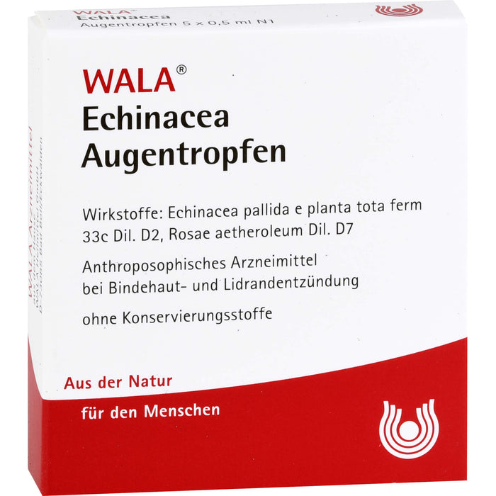 Echinacea Augentropfen Wala, 5 pc Pipettes à dose unique