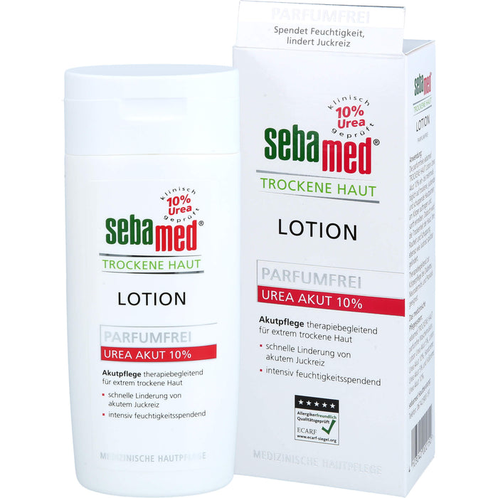 Sebamed Trockene Haut Parfumfrei Lotion Urea 10%, 200 ml 