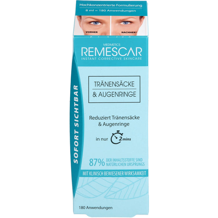 Remescar Creme reduziert Tränensäcke & Augenringe, 8 ml Creme