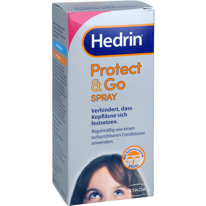 Hedrin Protect & Go Spray Prävention gegen Kopflausbefall, 100 ml Solution