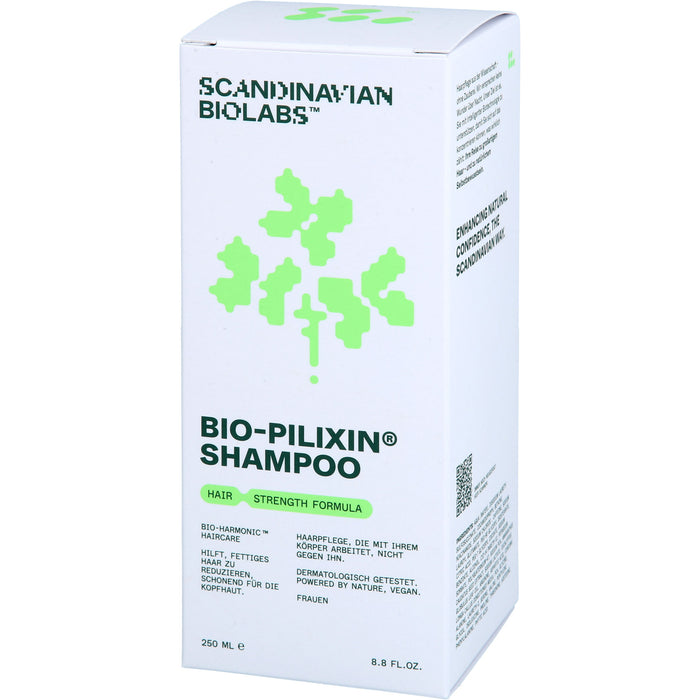 Scandinavian Biolabs Bio-Pilixin Shampoo für Frauen, 250 ml Shampoo