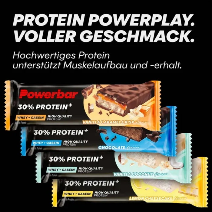 PowerBar Protein Plus 30% Chocolate Riegel, 55 g Bar