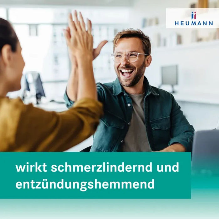 HEUMANN Dexibuprofen 200 mg Filmtabletten bei leichten bis mäßig starken Schmerzen, 20 pc Tablettes