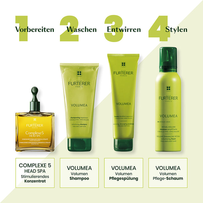 René Furterer VOLUMEA Volumen Shampoo, 200 ml Shampoing