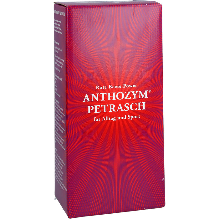 ANTHOZYM PETRASCH alkoholfrei Rote Beete Power Flüssigkeit, 500 ml Solution