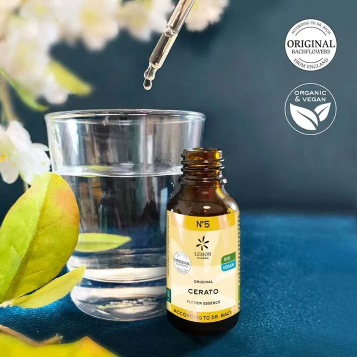 LEMON PHARMA Bachblüten No.5 Cerato Bio, 20 ml Solution