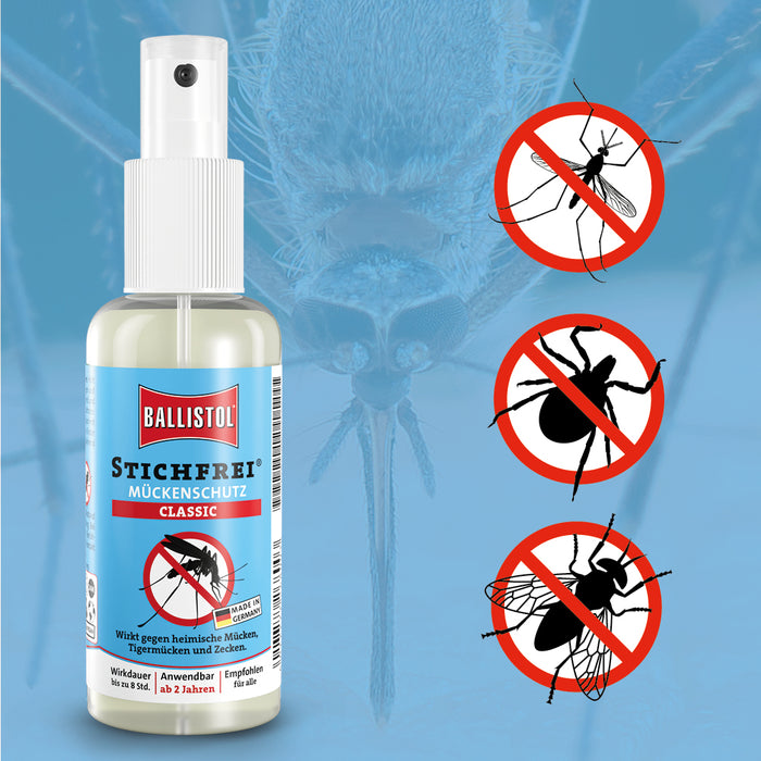 Stichfrei Classic Pumpspray, 100 ml Solution