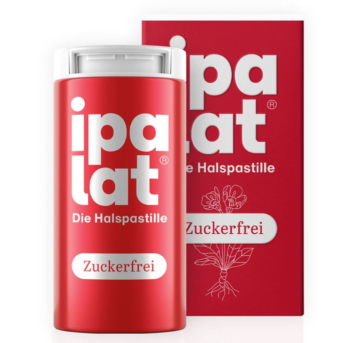 ipalat Halspastillen zuckerfrei, 40 St. Pastillen