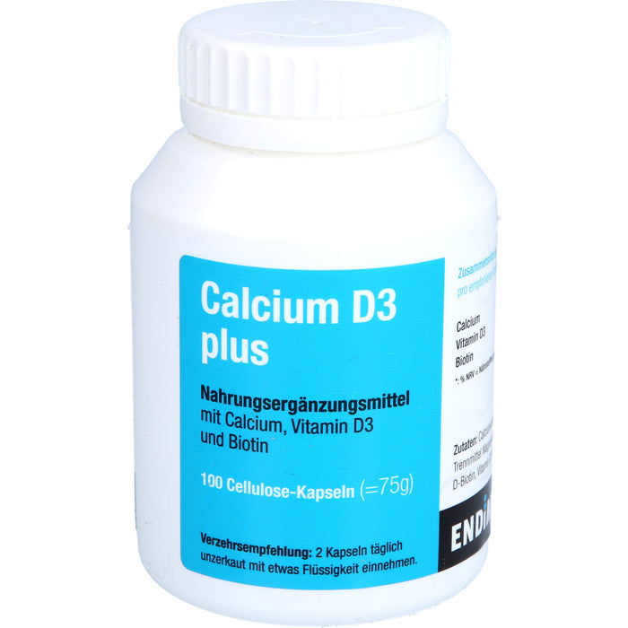 Calcium D3 plus, 100 St. Kapseln