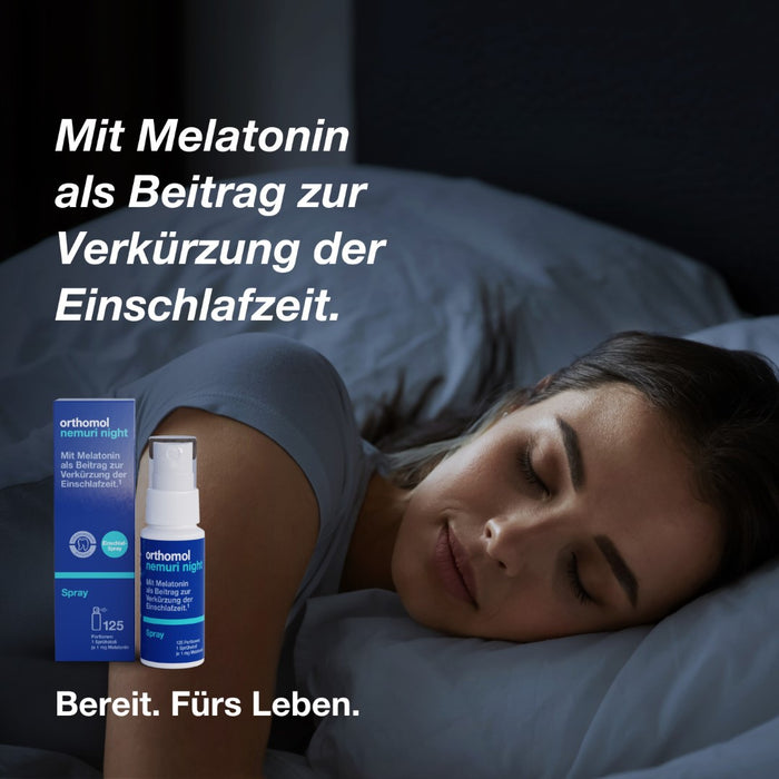 Orthomol Nemuri night (Spray), 25 ml Tagesportionen
