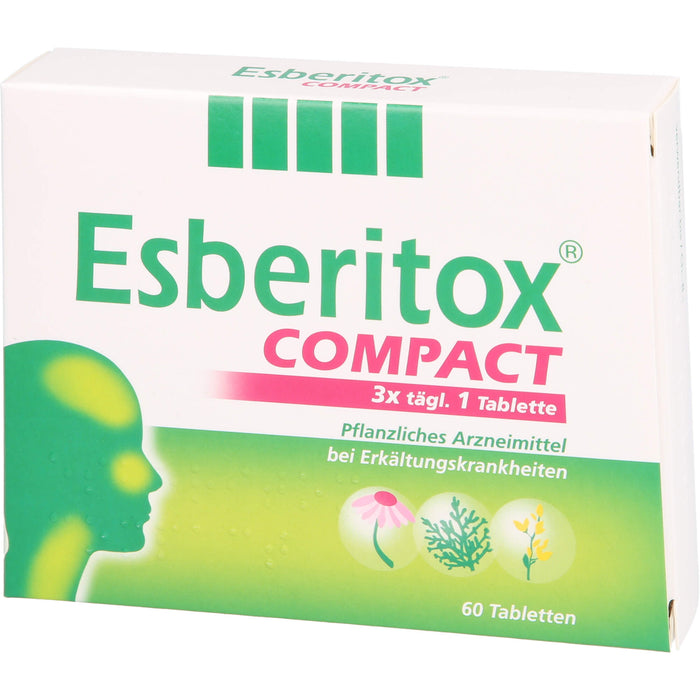 Esberitox Compact Tabletten bei Erkältungskrankheiten, 60 pc Tablettes
