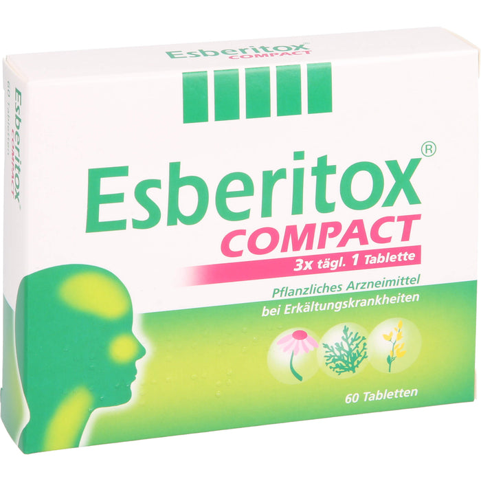 Esberitox Compact Tabletten bei Erkältungskrankheiten, 60 pc Tablettes