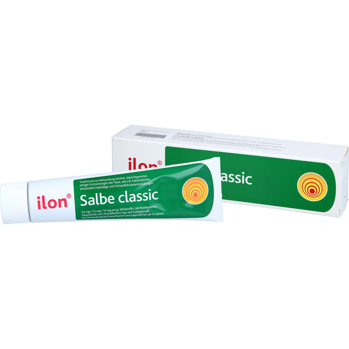 ilon Salbe classic bei leichten eitrigen Entzündungen der Haut, 100 g Salbe