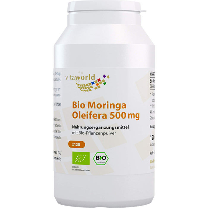 Moringa Oleifera 500 mg, 120 St KAP