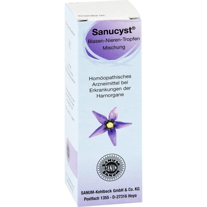 SANUM-KEHLBECK Sanucyst Blasen-Nieren-Tropfen, 30 ml Lösung