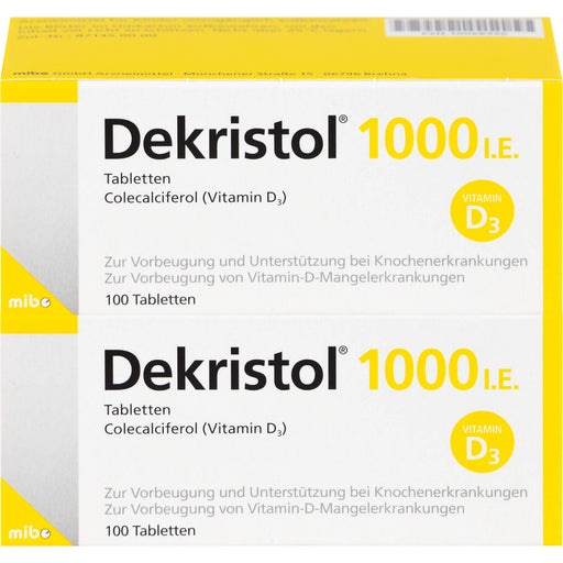 Dekristol 1.000 I.E. Tabletten, 200 St. Tabletten