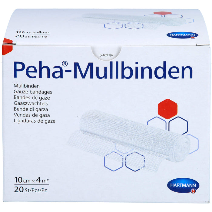 Peha-Mullbinde 10cmx4m, 20 St BIN