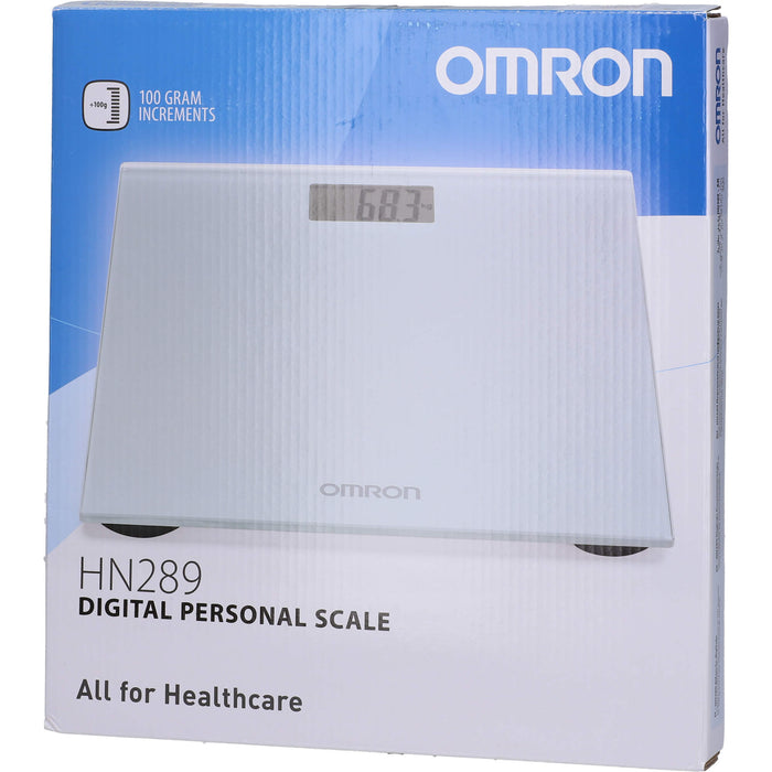 OMRON HN-289-ESL digitale Personenwaage silbergrau, 1 St