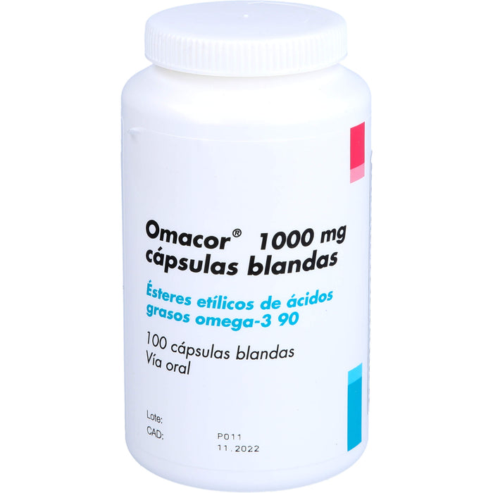 Abbott Omacor 1000 mg Weichkapseln, 100 St. Kapseln