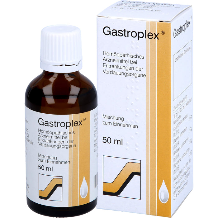 Gastroplex Mischung bei Erkrankungen der Verdauungsorgane, 50 ml Solution