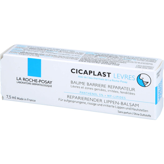 La Roche-Posay Cicaplast reparierender Lippen-Balsam, 7.5 ml Cream