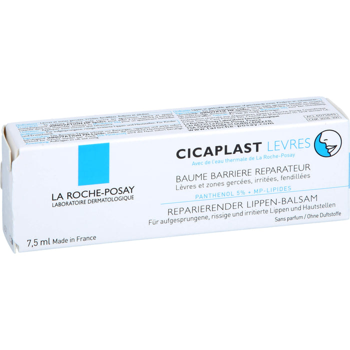 La Roche-Posay Cicaplast reparierender Lippen-Balsam, 7.5 ml Creme