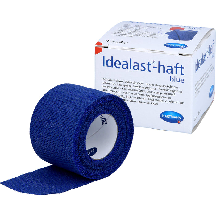 Idealast-haft color Binde 4cmx4m blau, 1 St BIN