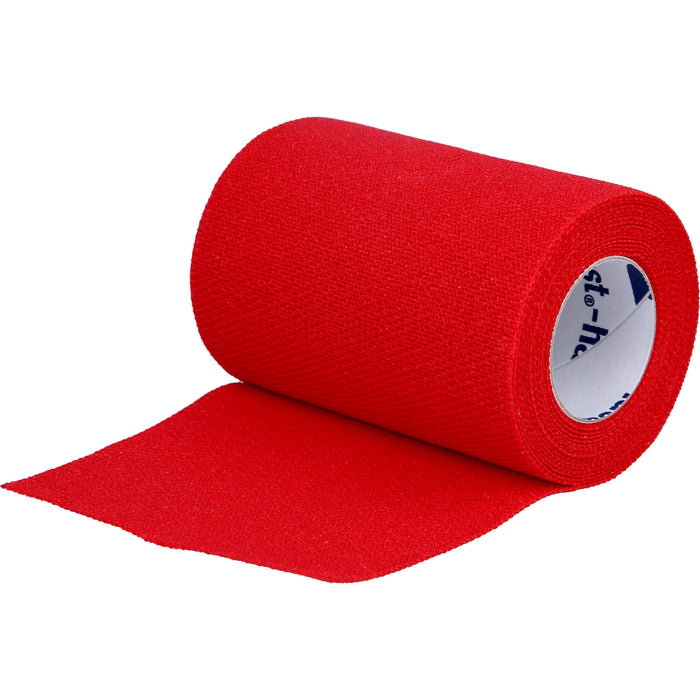 Idealast-haft color Binde 8cmx4m rot, 1 St BIN